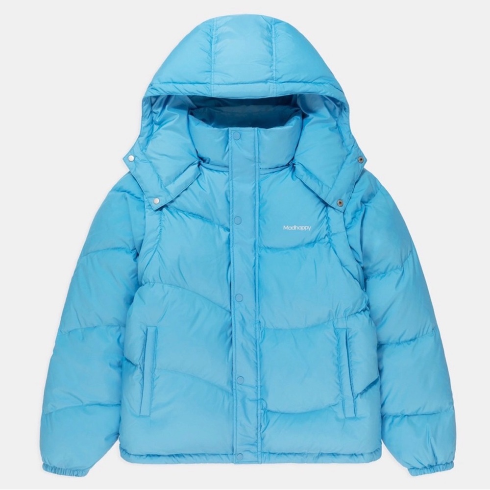 MadHappy Light Blue Puffer Jacket